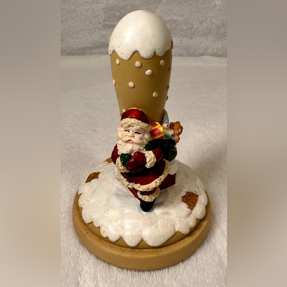 Brown Bag St Nicholas Holiday Holiday Cookie Art Christmas Mold 1997 Santa Stamp